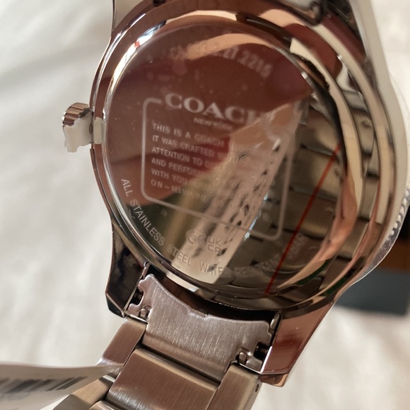 Coach New York Stainless Steel Watch - Picture 5 of 7
